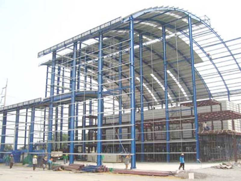Thiết kế, thi công nhà xưởng 1