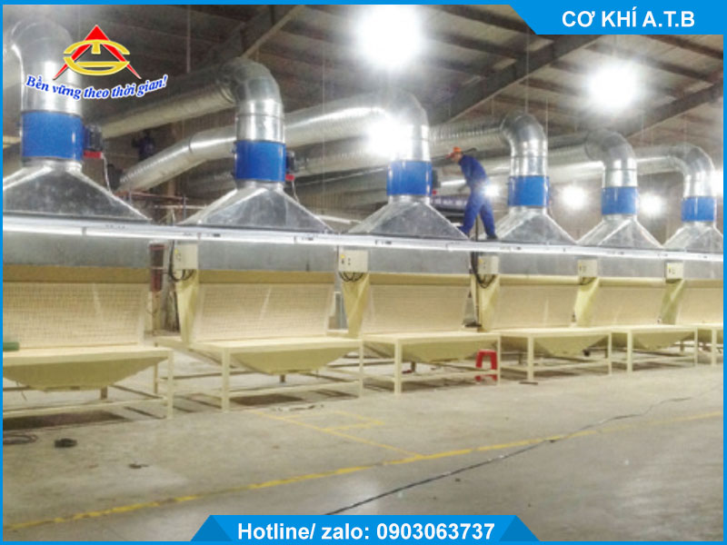 Hệ thống hút bụi & Khung dàn lạnh