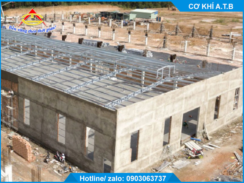 Thiết kế, thi công nhà xưởng