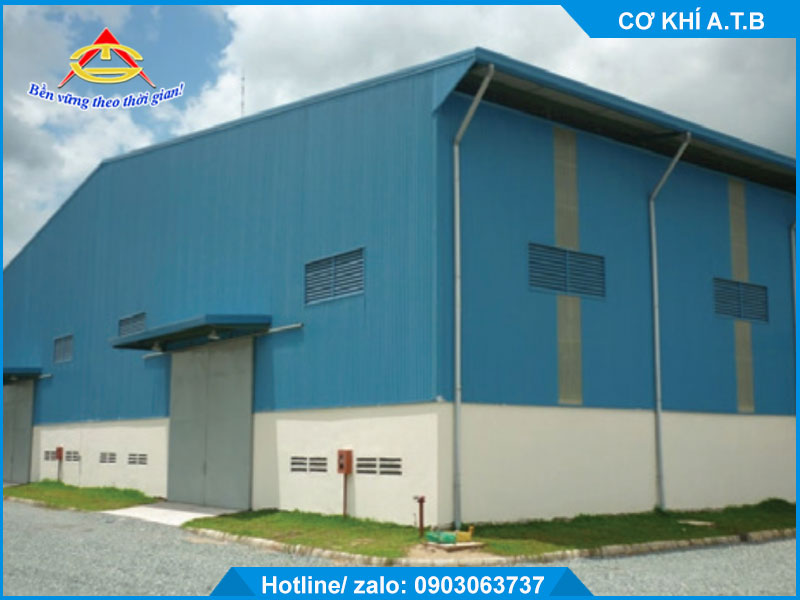 Thiết kế, thi công nhà xưởng